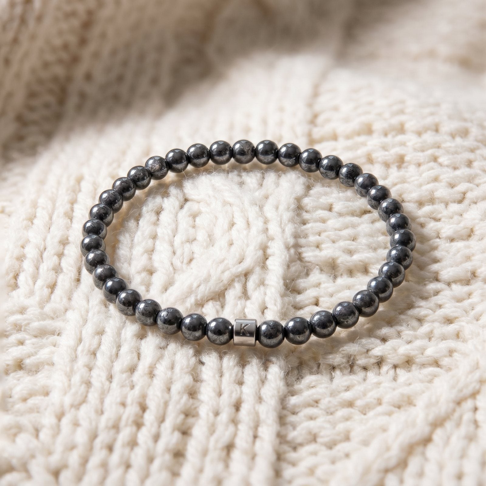 Mini Bracelet en Hématite "Energie"