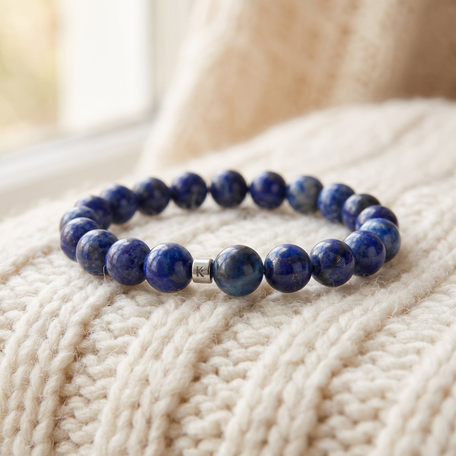 Bracelet en Lapis Lazuli "Energie"
