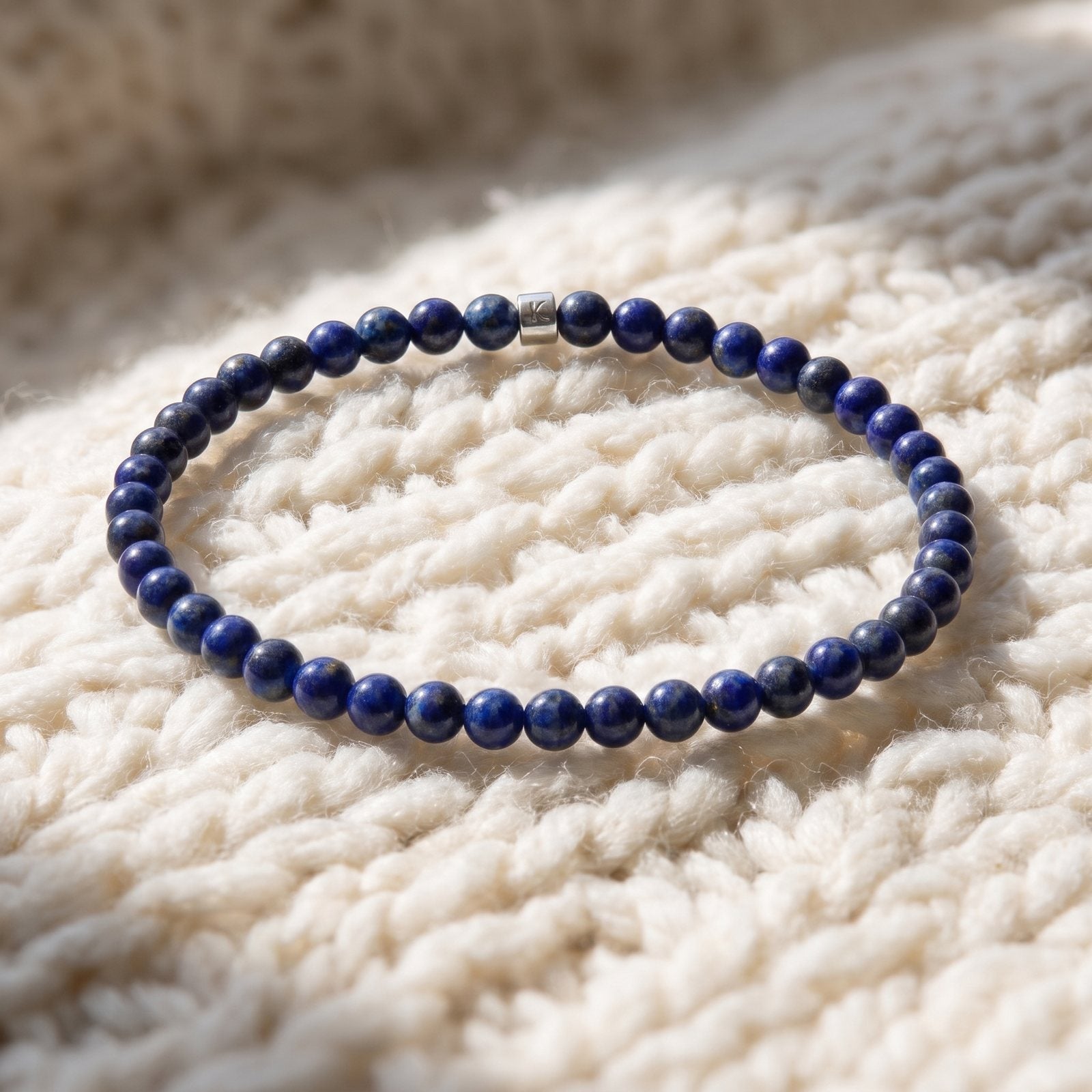 Mini Bracelet en Lapis Lazuli "Energie"