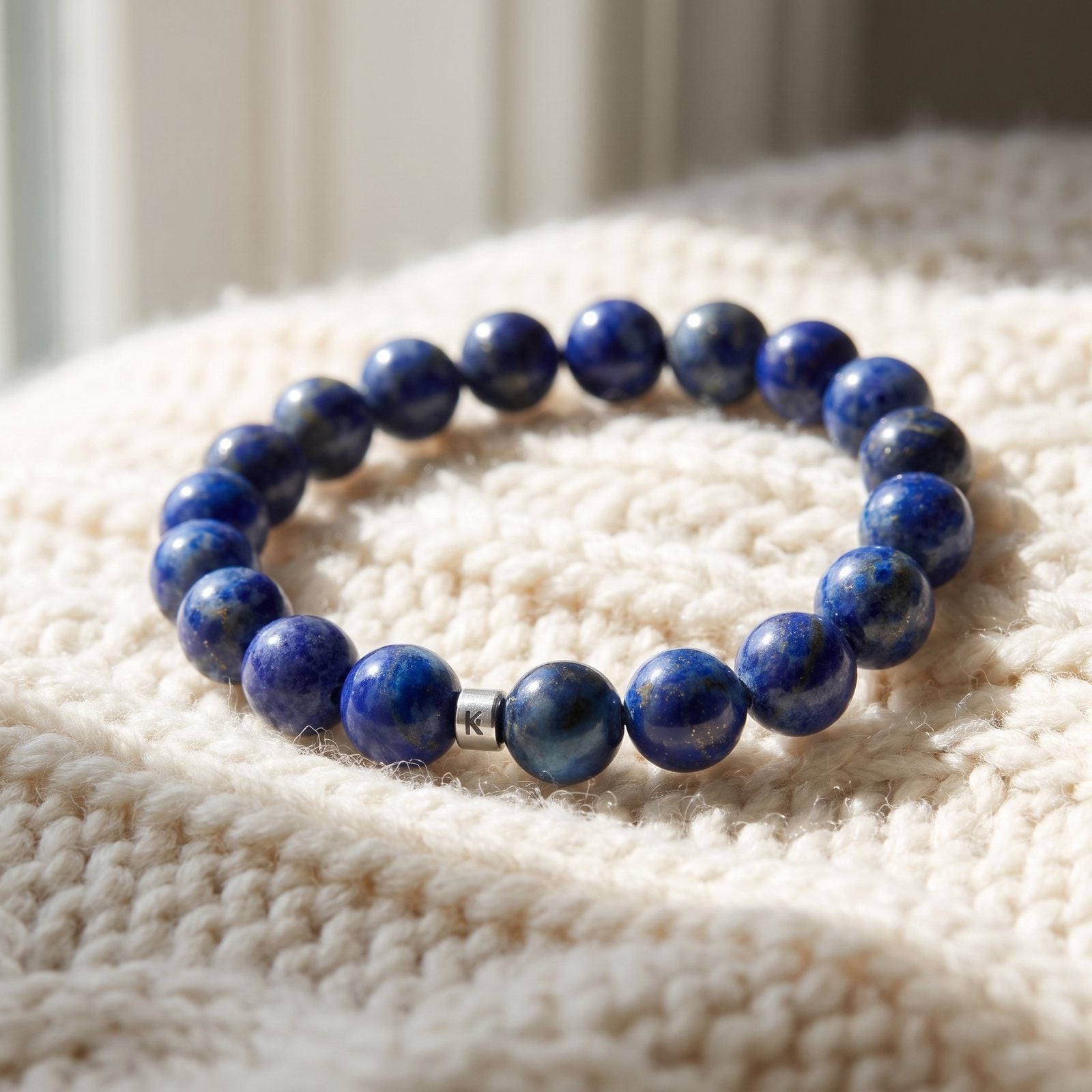 Bracelet en Lapis Lazuli "Energie"