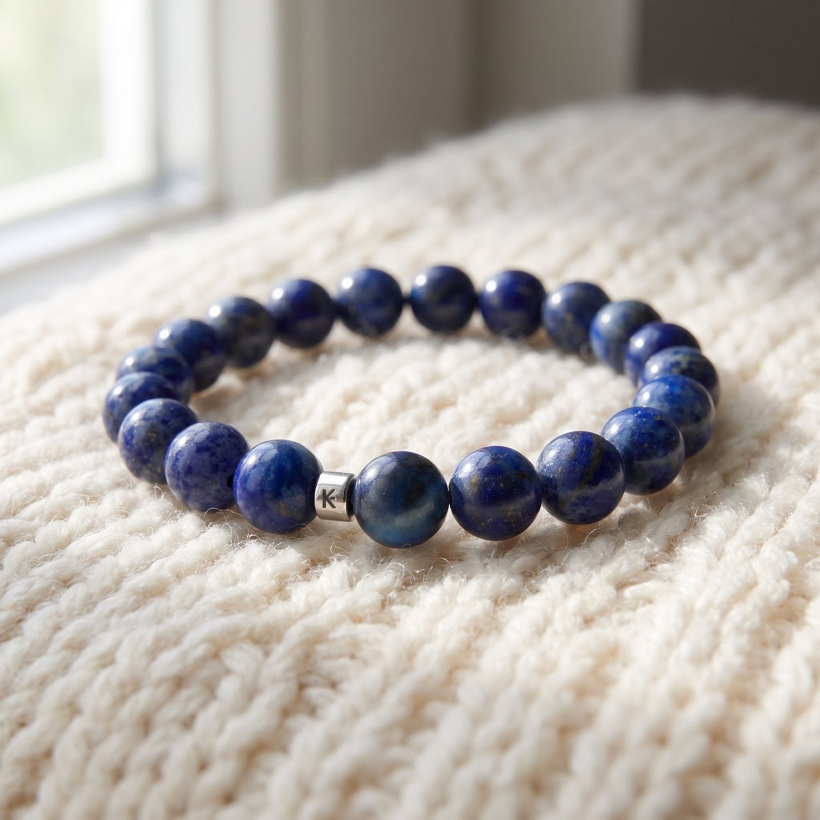 Bracelet en Lapis Lazuli "Energie"