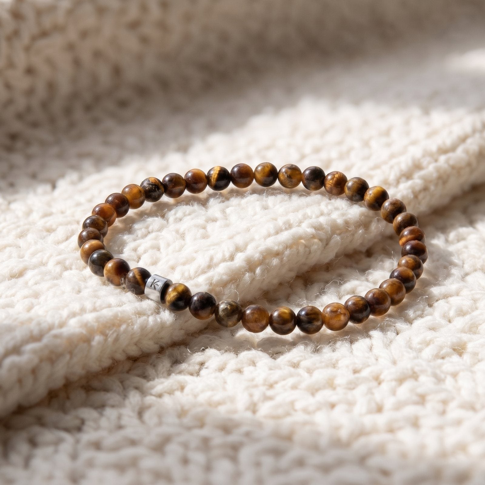 Mini Bracelet en Oeil de Tigre "Energie"