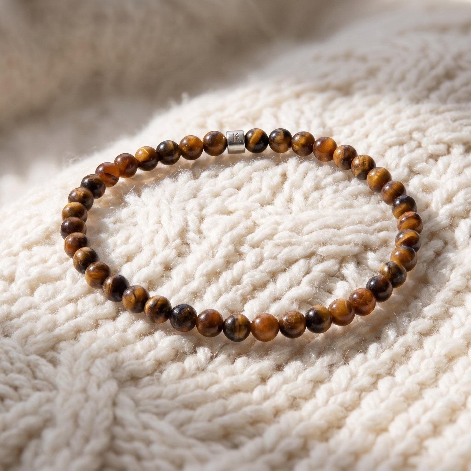 Mini Bracelet en Oeil de Tigre "Energie"