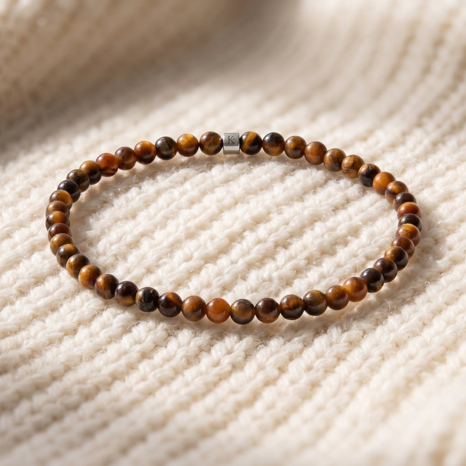 Mini Bracelet en Oeil de Tigre "Energie"