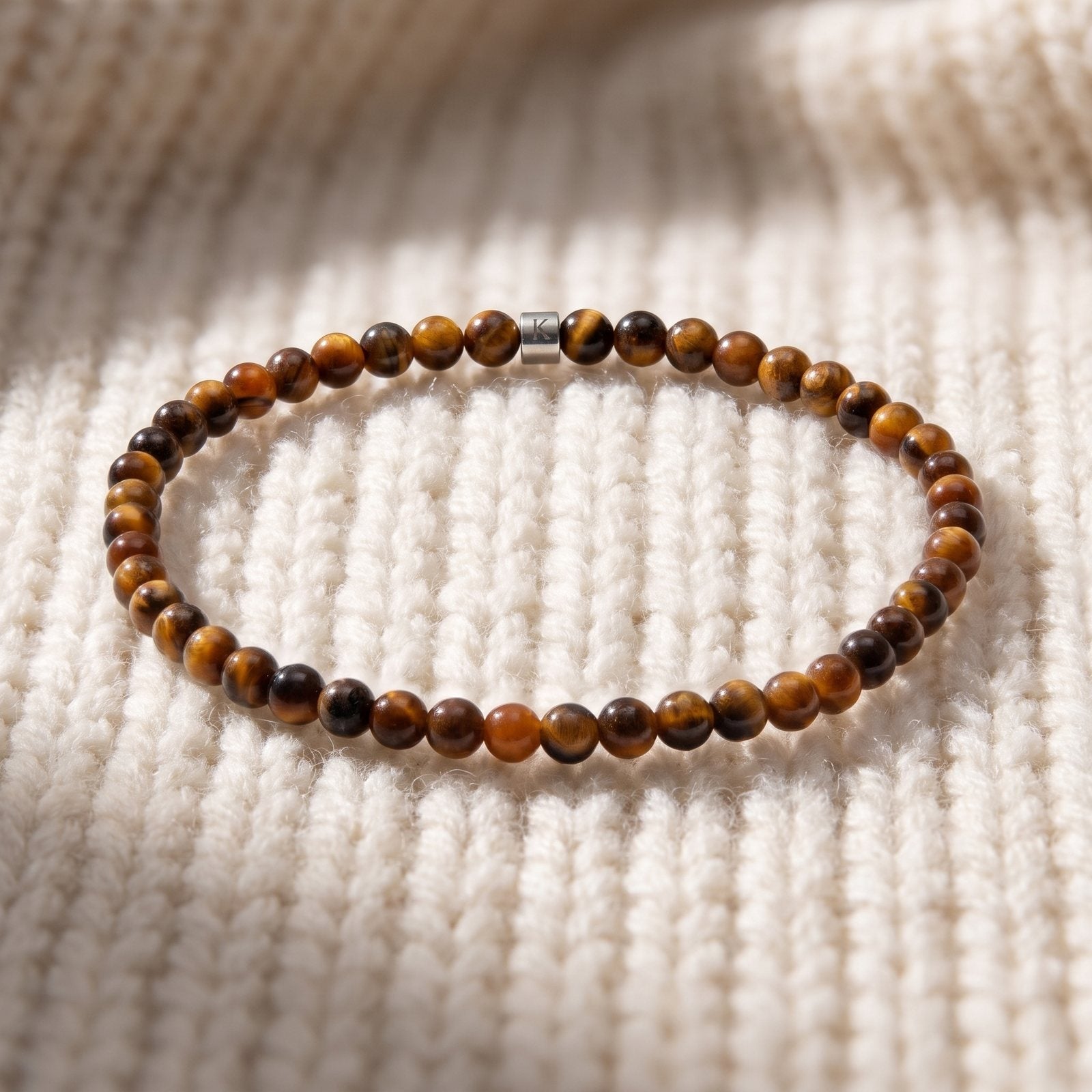 Mini Bracelet en Oeil de Tigre "Energie"