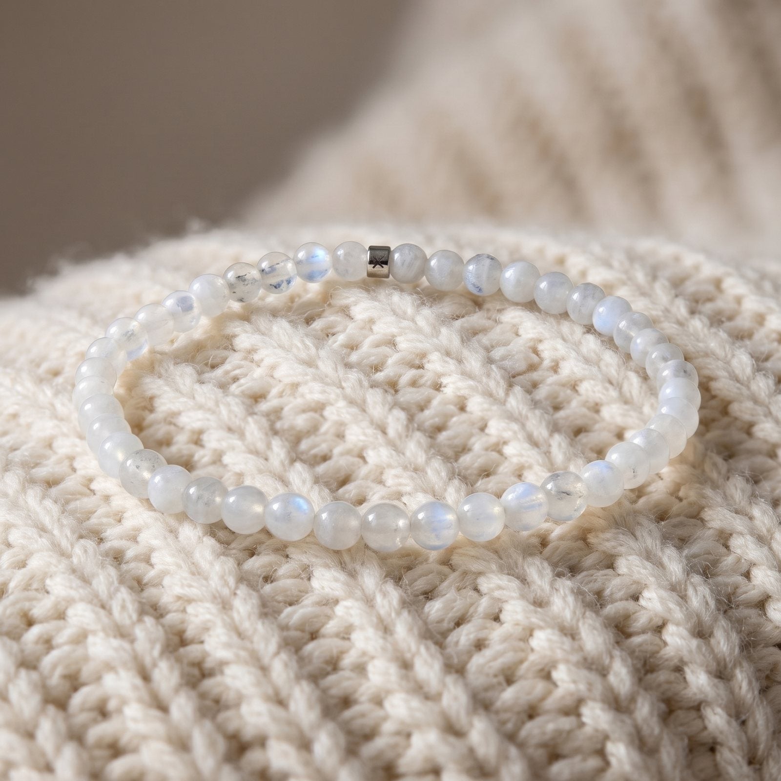 Mini Bracelet en Pierre de Lune "Energie"