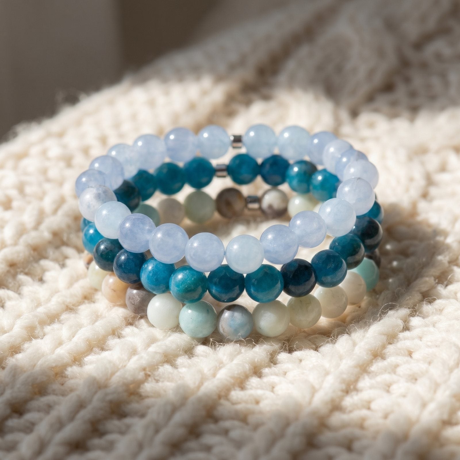 Set de 3 Bracelets Énergie "Communication"