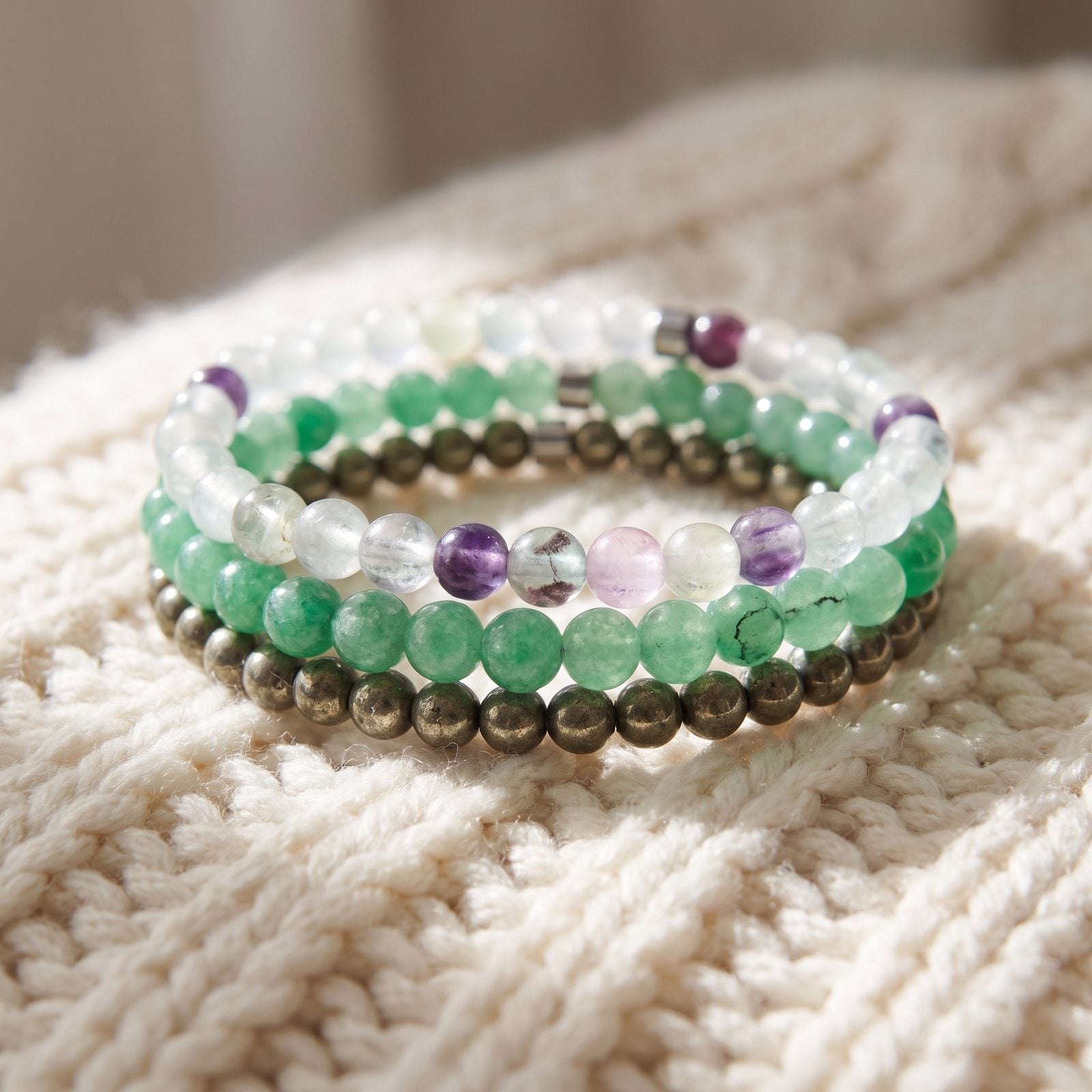 Set de 3 Mini Bracelets "Abondance"