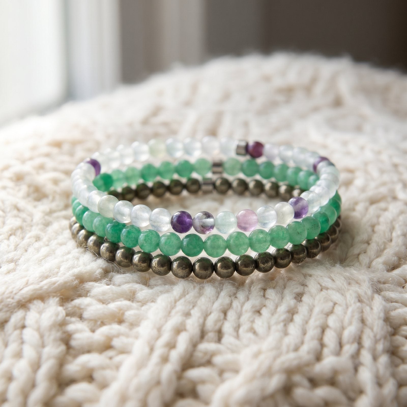 Set de 3 Mini Bracelets "Abondance"