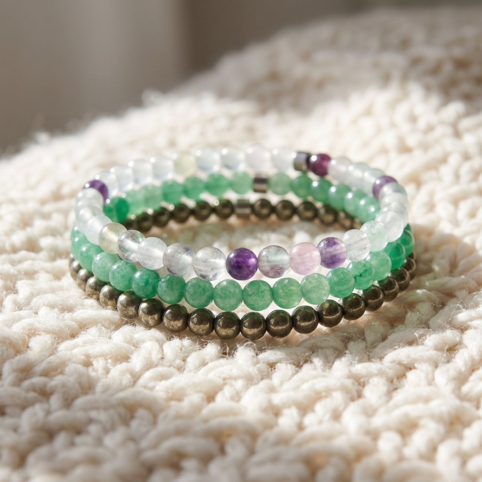 Set de 3 Mini Bracelets "Abondance"