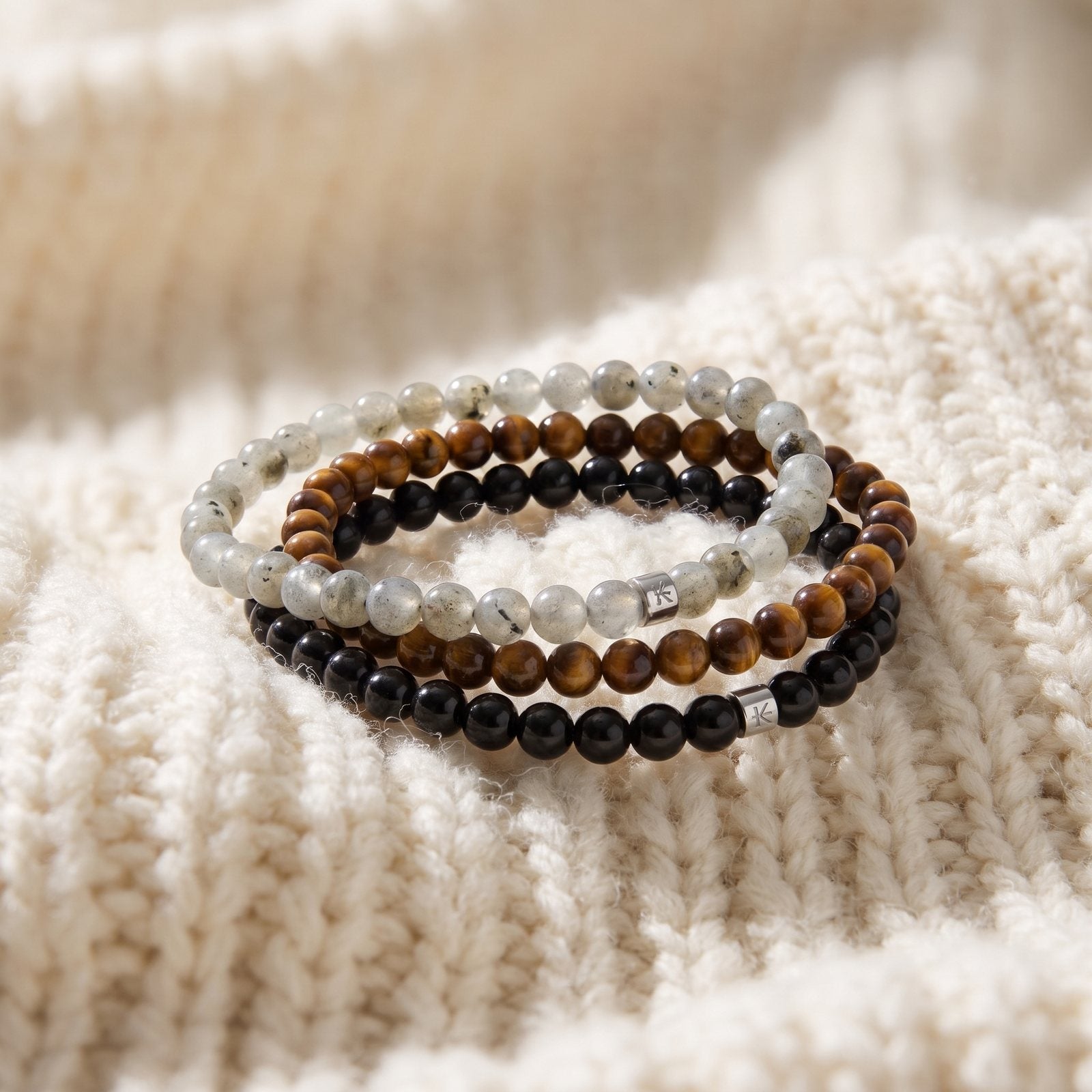 Set de 3 Mini Bracelets "Protection"