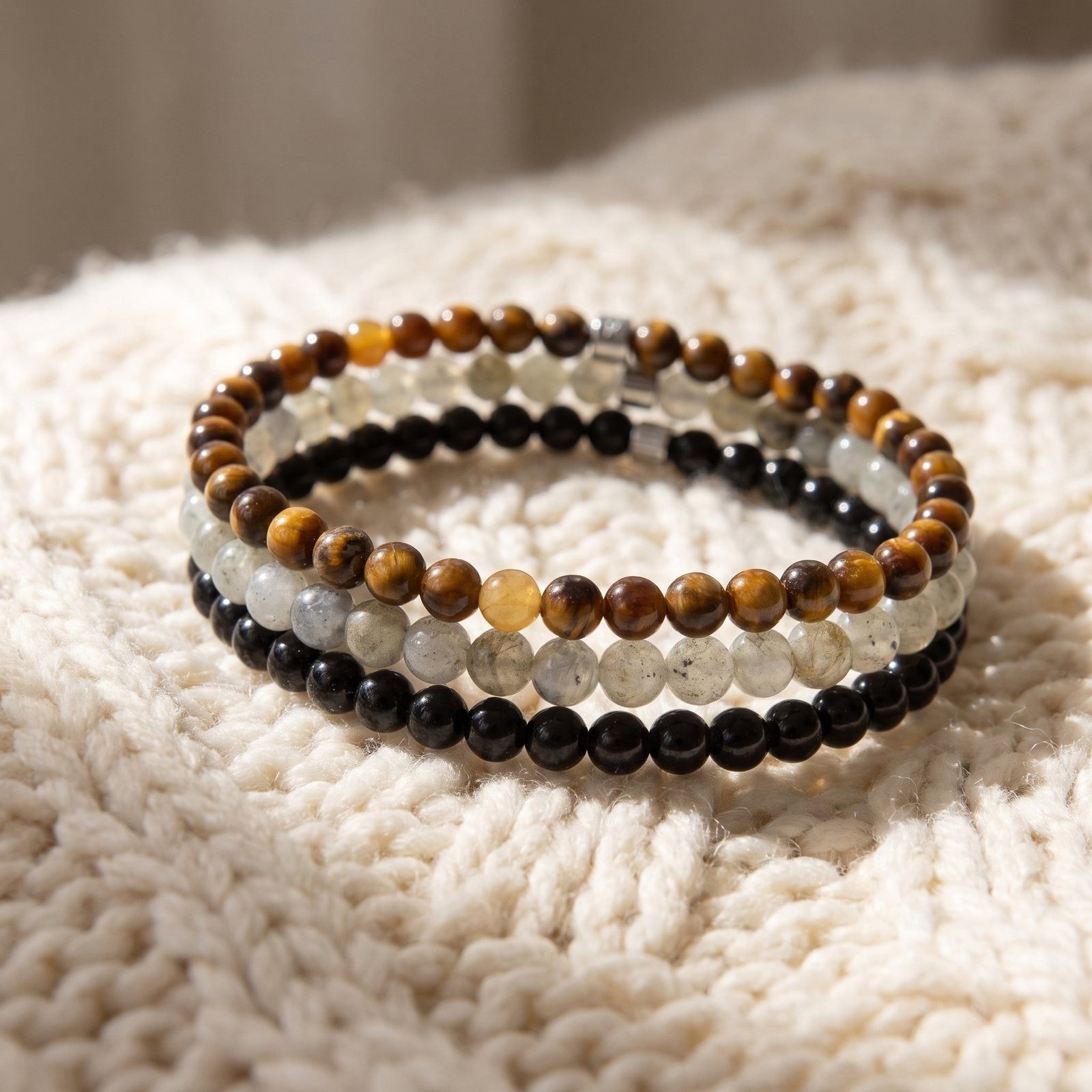 Set de 3 Mini Bracelets "Protection"