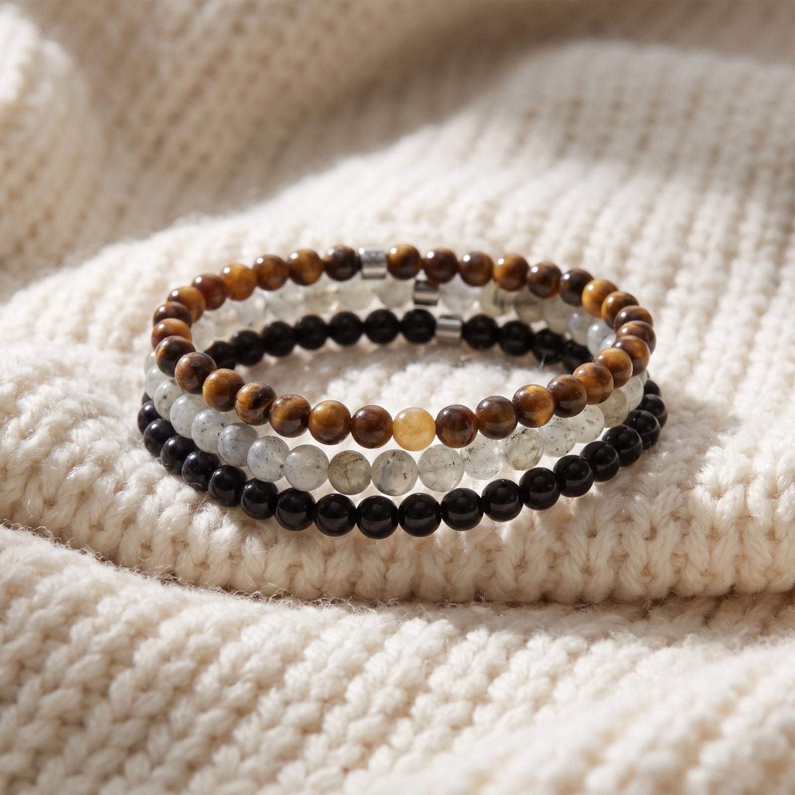 Set de 3 Mini Bracelets "Protection"