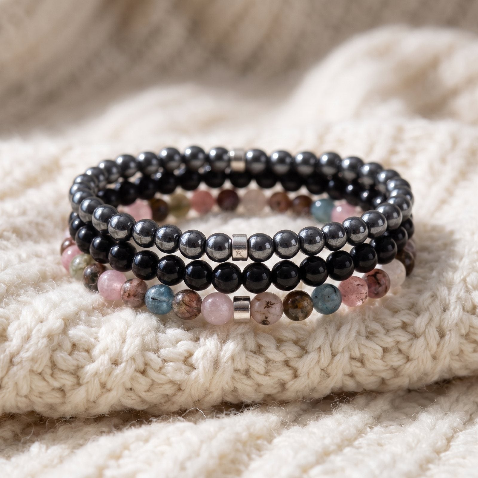 Set de 3 Mini Bracelets "Sécurité"