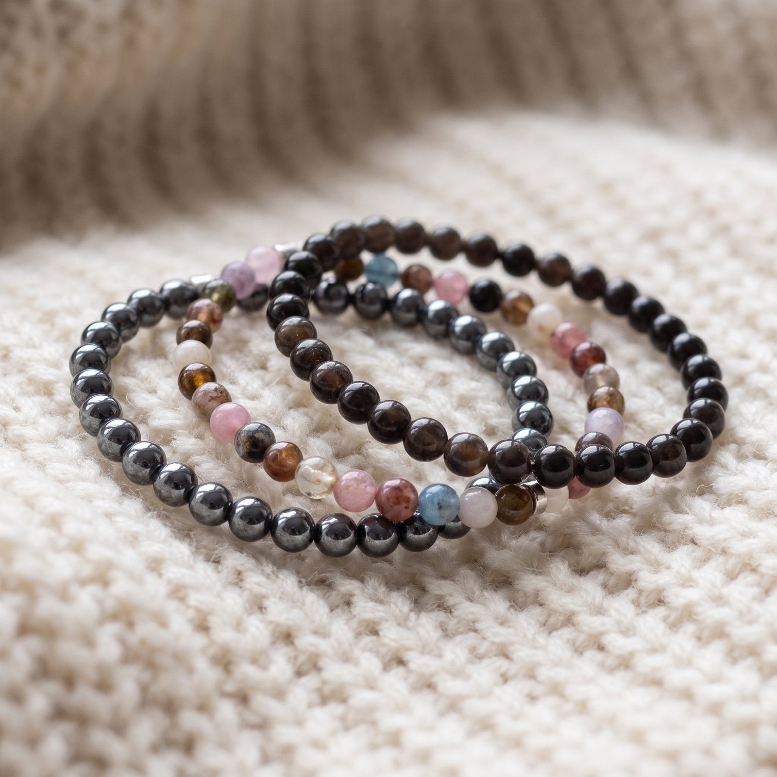 Set de 3 Mini Bracelets "Sécurité"