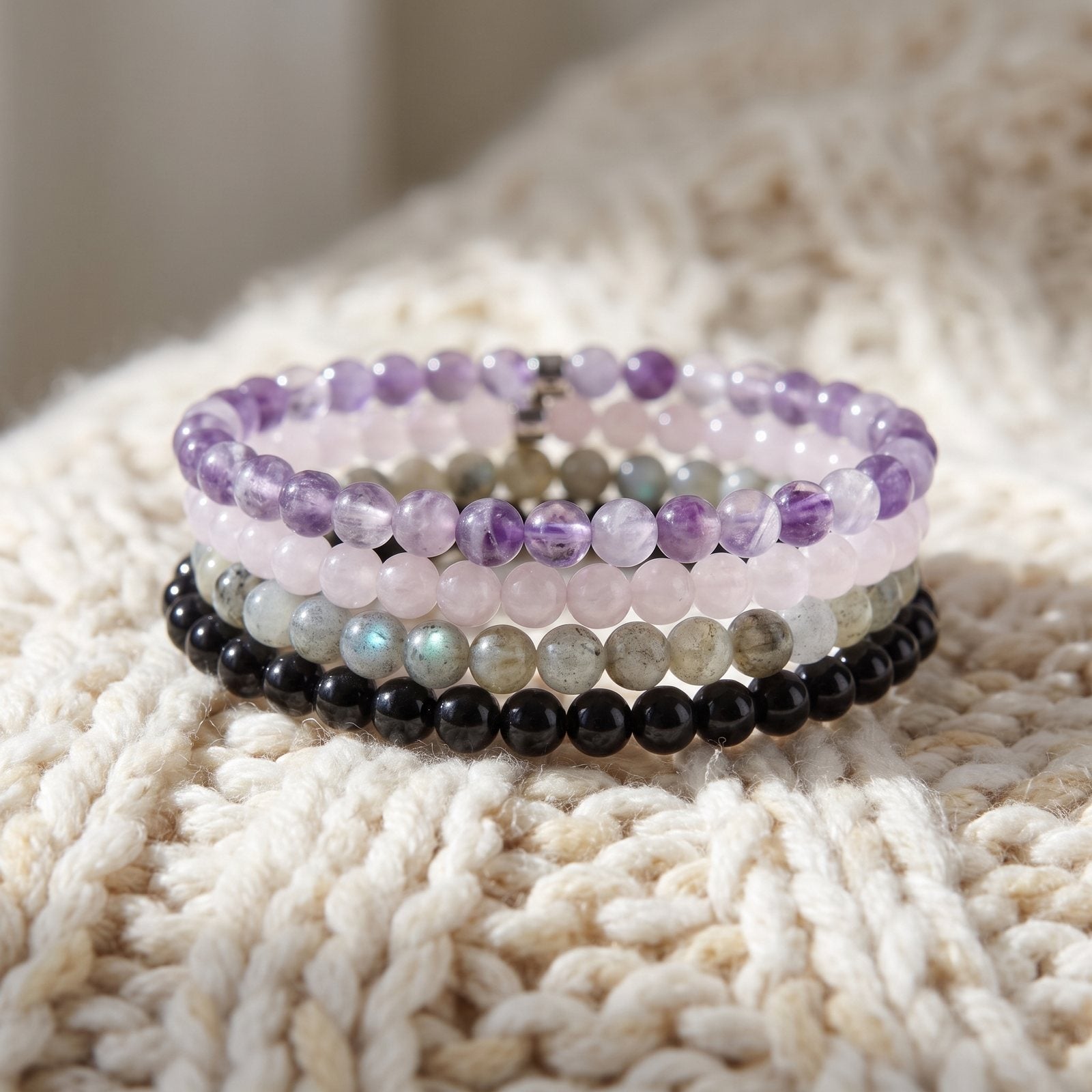 Set de 4 Mini Bracelets "Mes préférés"