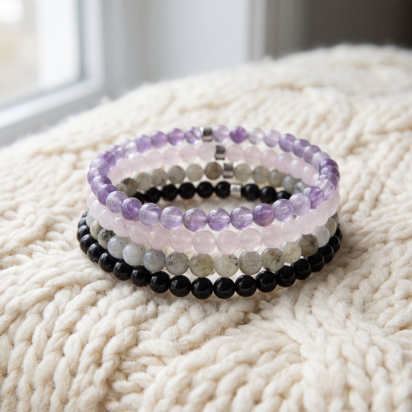 Set de 4 Mini Bracelets "Mes préférés"