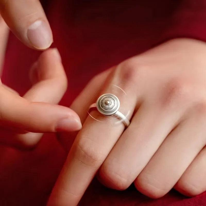 Bague Tibétaine Anti-Stress Rotative