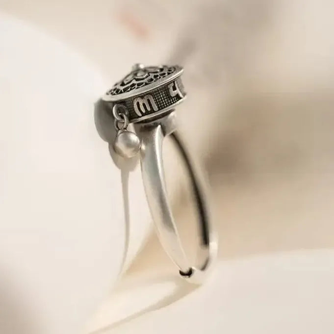 Bague Tibétaine Anti-Stress Rotative