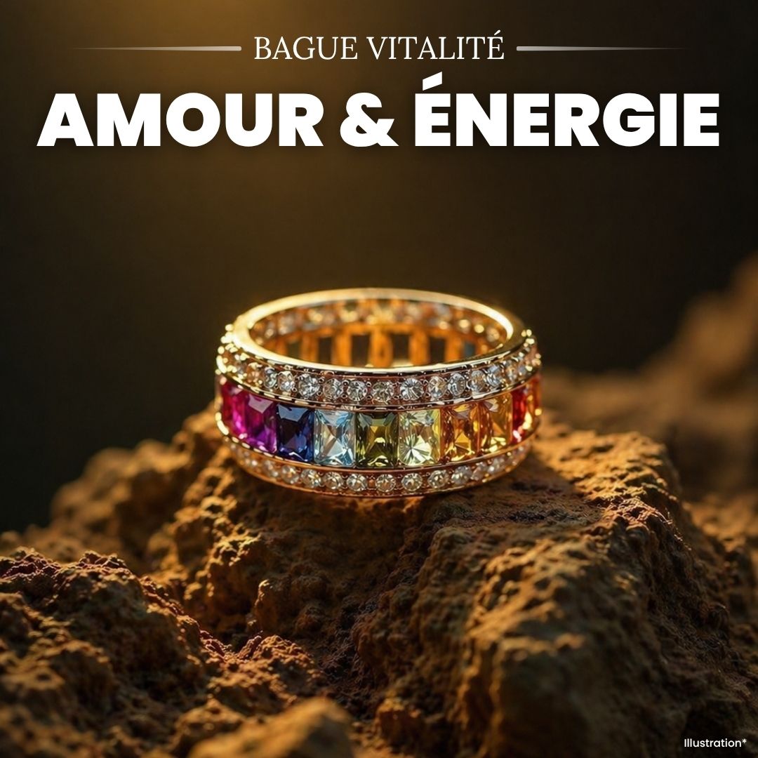 Bague «Vitalité Amour et Energie»