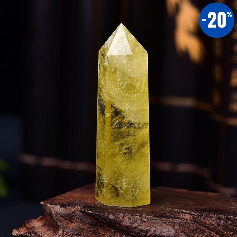 Baguette «énergie positive» et abondance en Citrine