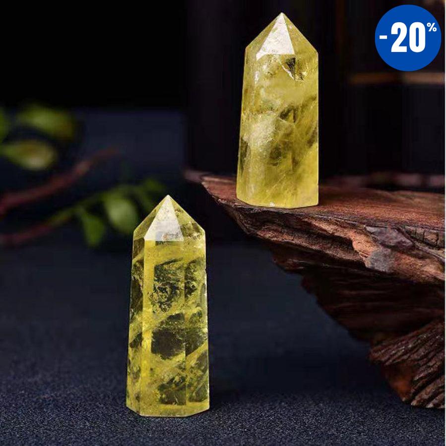 Baguette «énergie positive» et abondance en Citrine