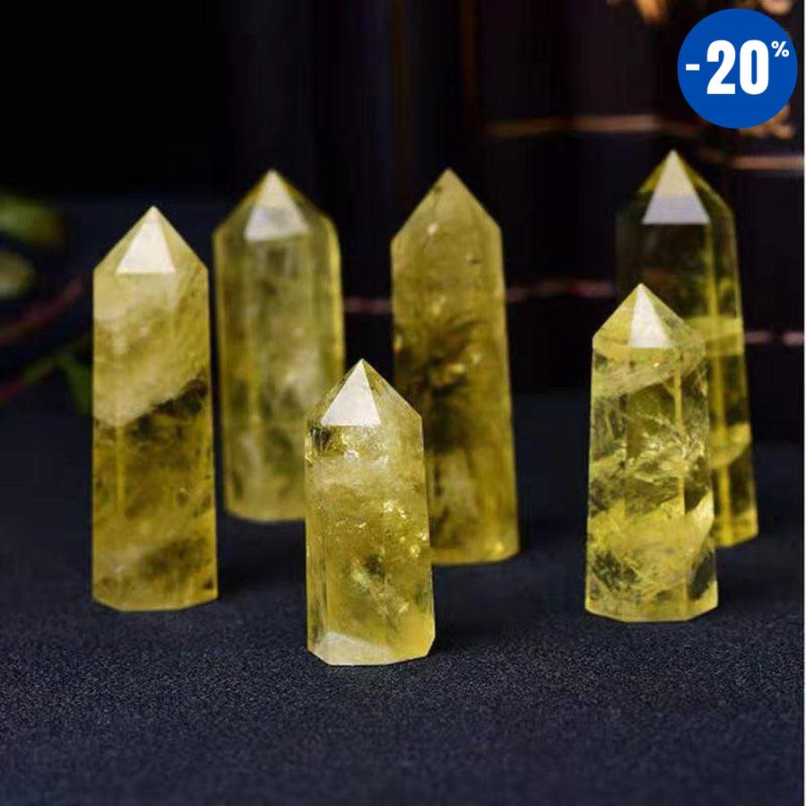 Baguette «énergie positive» et abondance en Citrine