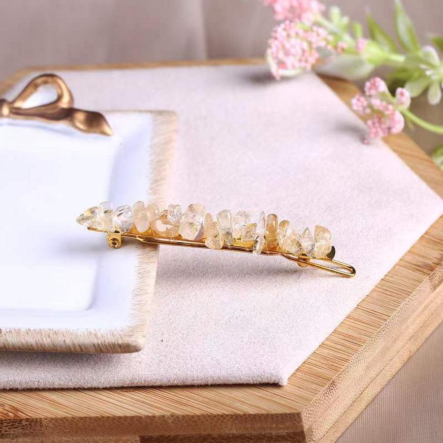 Barrettes à cheveux géométriques