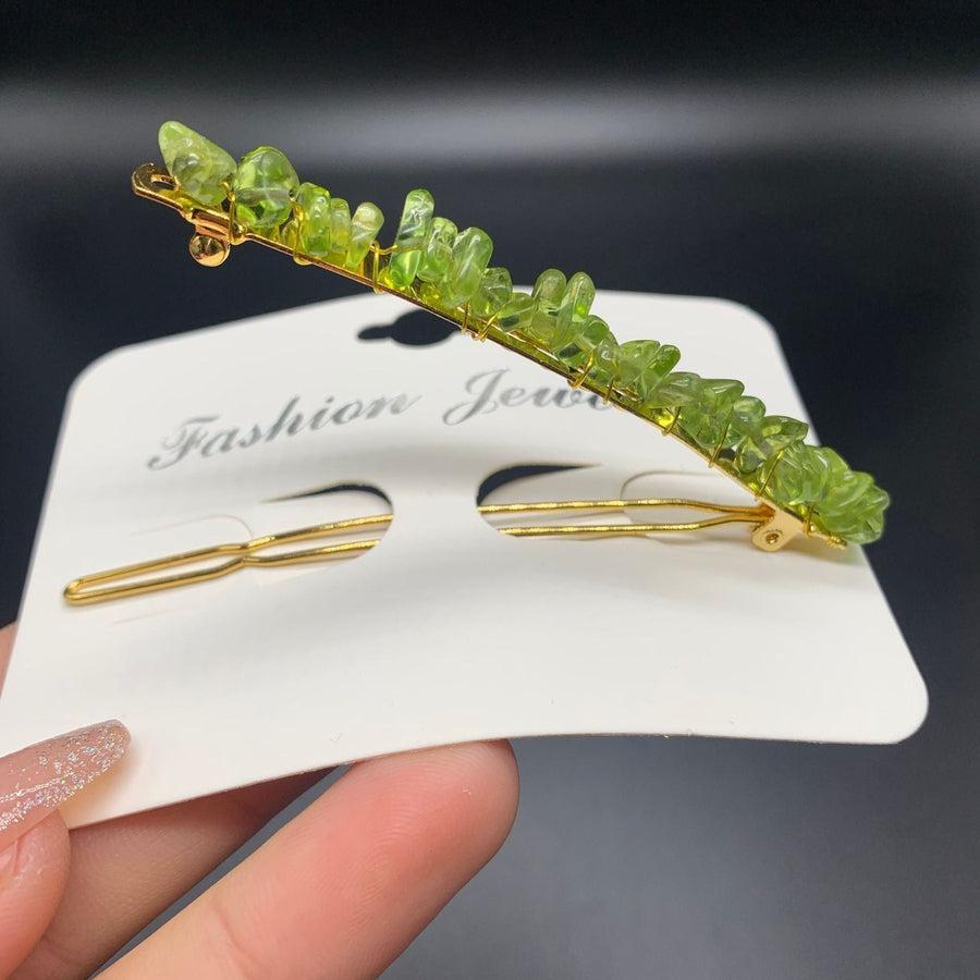 Barrettes à cheveux géométriques