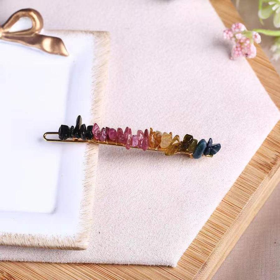 Barrettes à cheveux géométriques