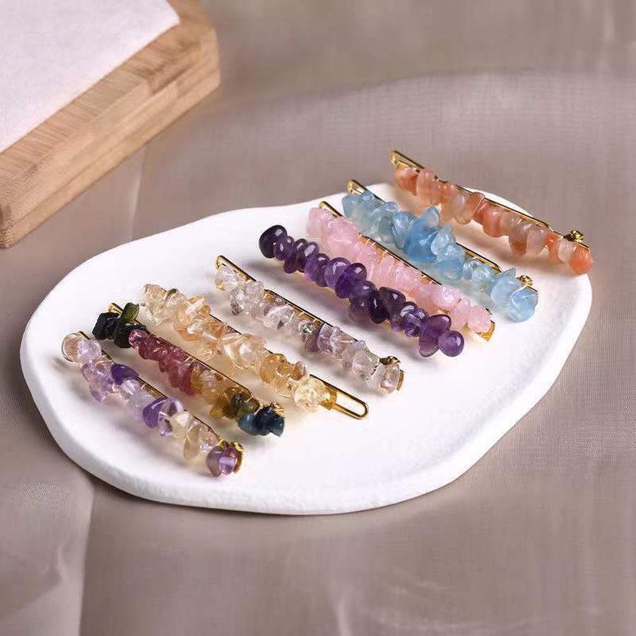 Barrettes à cheveux géométriques