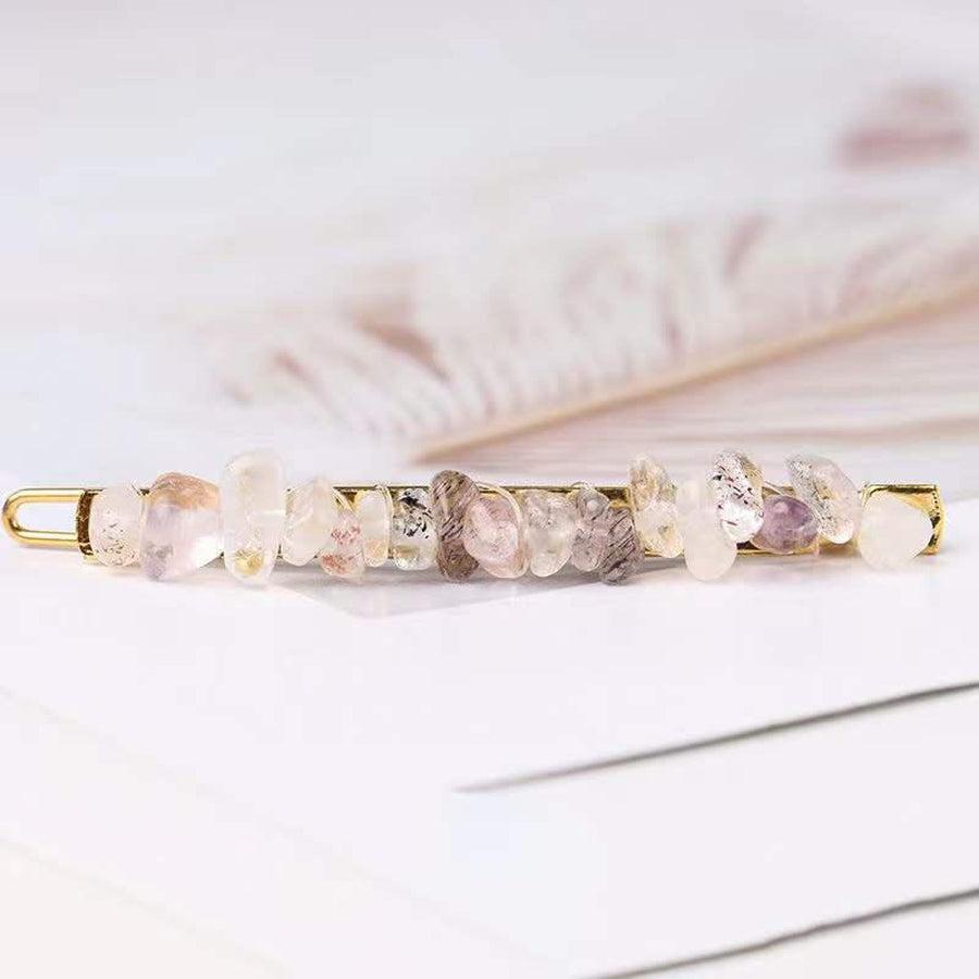 Barrettes à cheveux géométriques