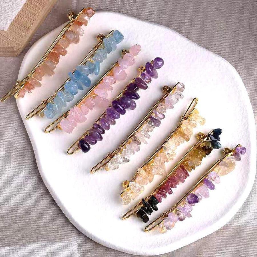 Barrettes à cheveux géométriques