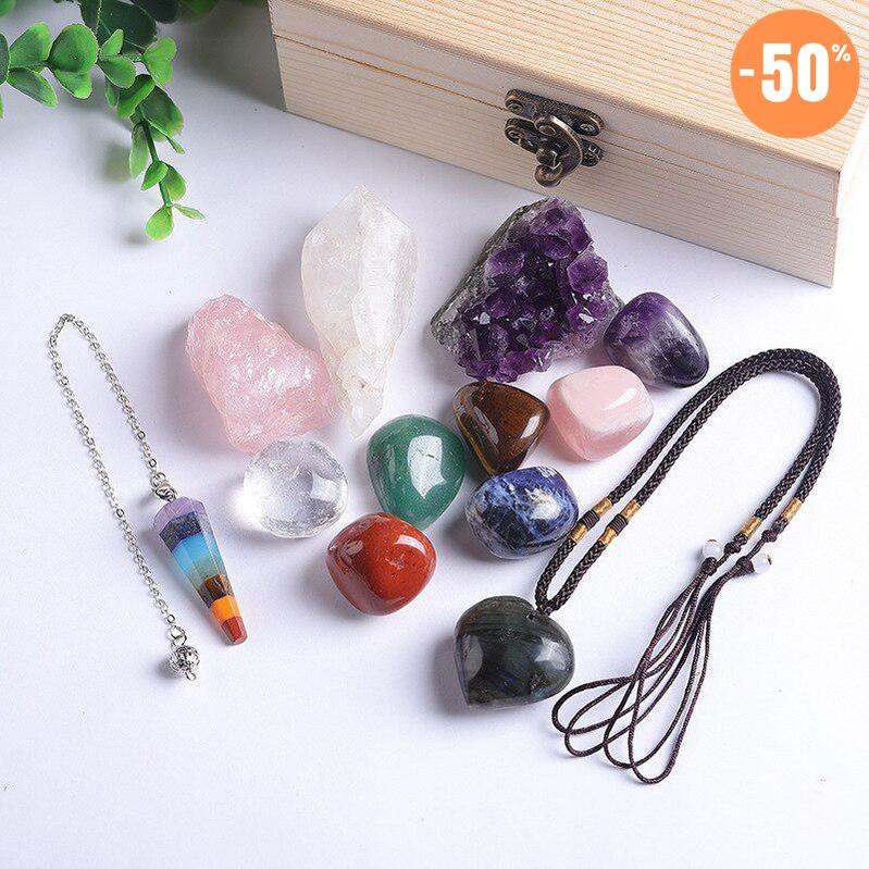 Boite cadeau lithothérapie