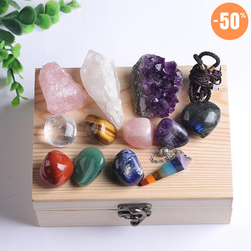 Boite cadeau lithothérapie