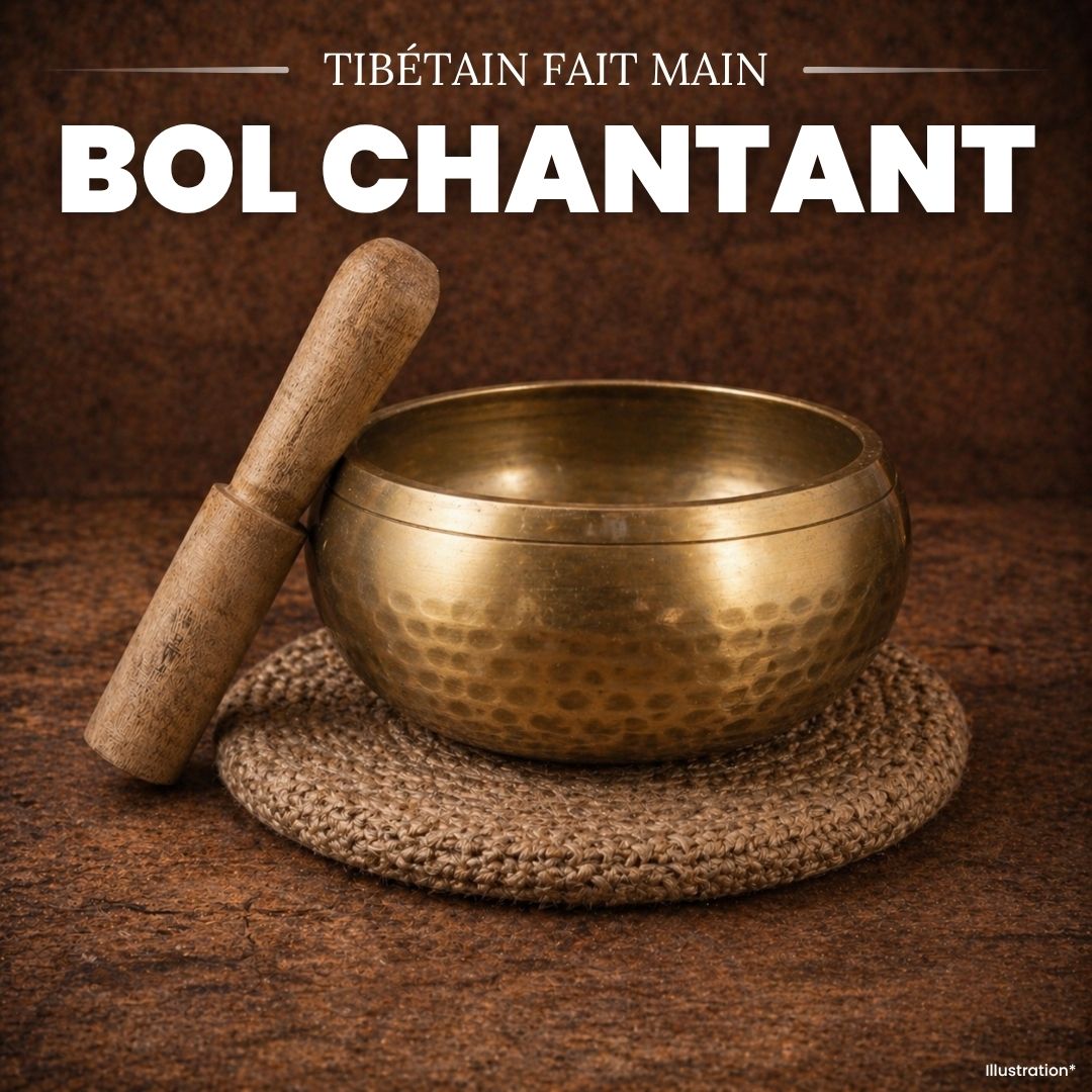 Bol chantant tibétain fait main