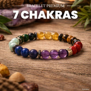 Bracelet « 7 Chakras harmonisés » en pierres naturelles