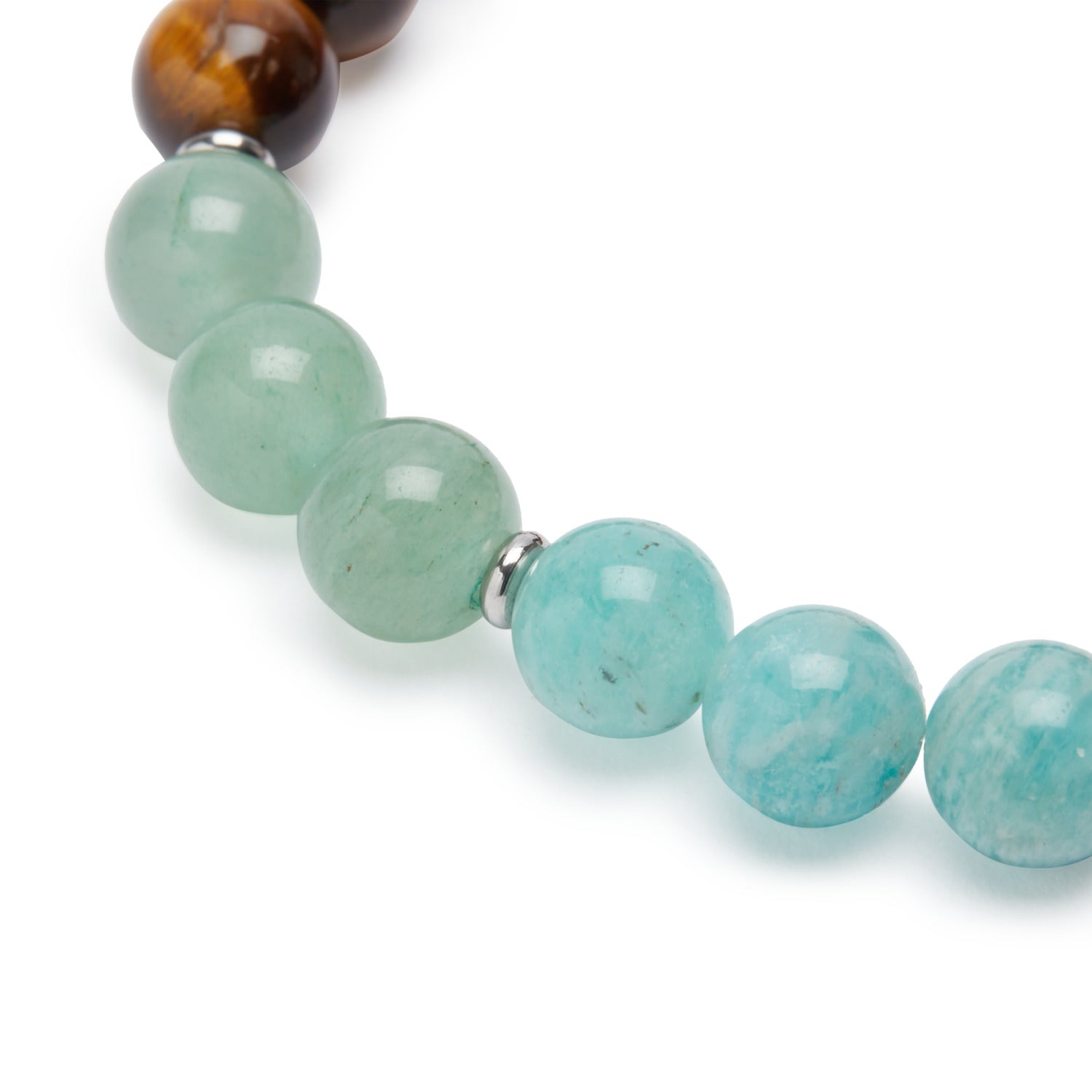 Bracelet "7 Chakras" Triple en Pierres Naturelles