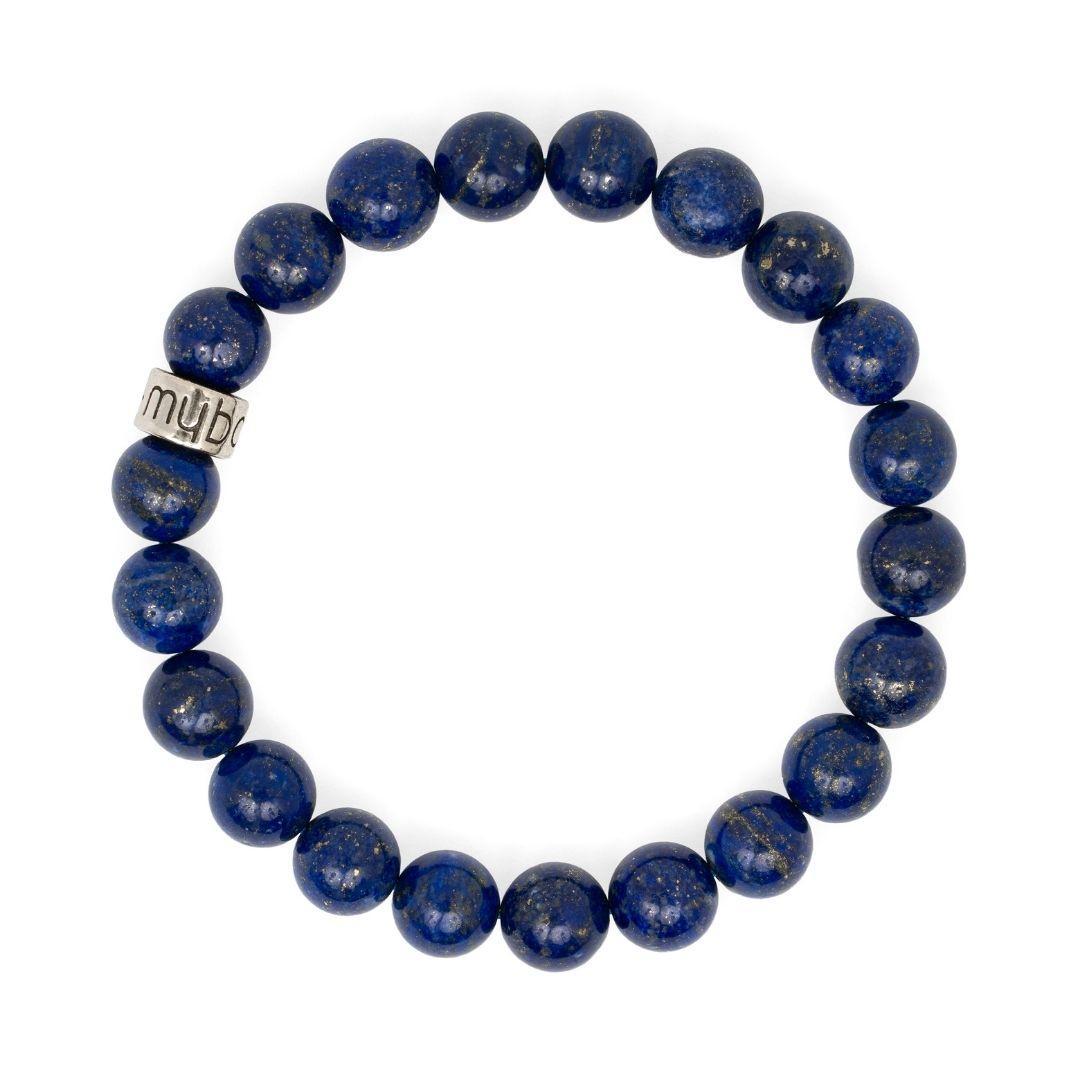 Bracelet « Amélioration de l’expression » en Lapis Lazuli
