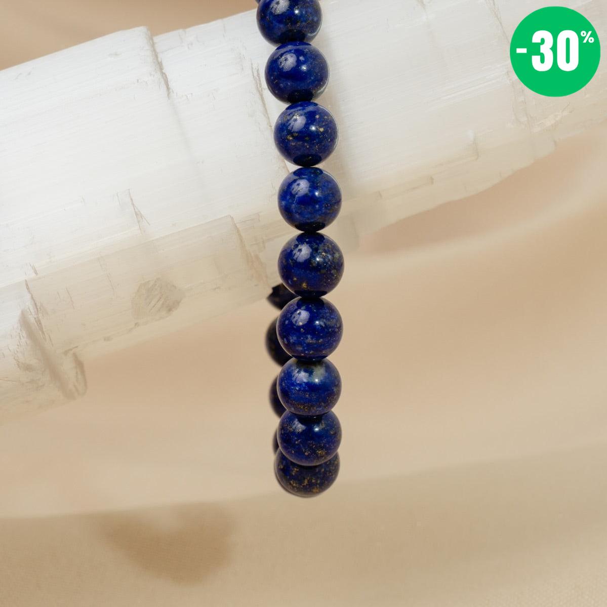 Bracelet « Amélioration de l’expression » en Lapis Lazuli