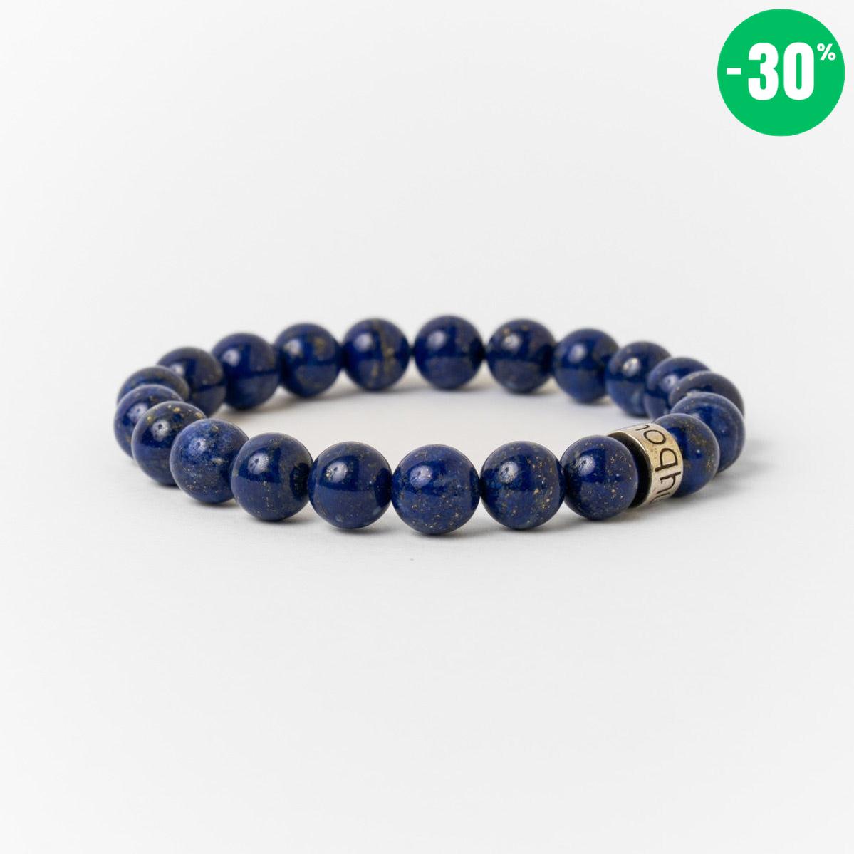 Bracelet « Amélioration de l’expression » en Lapis Lazuli