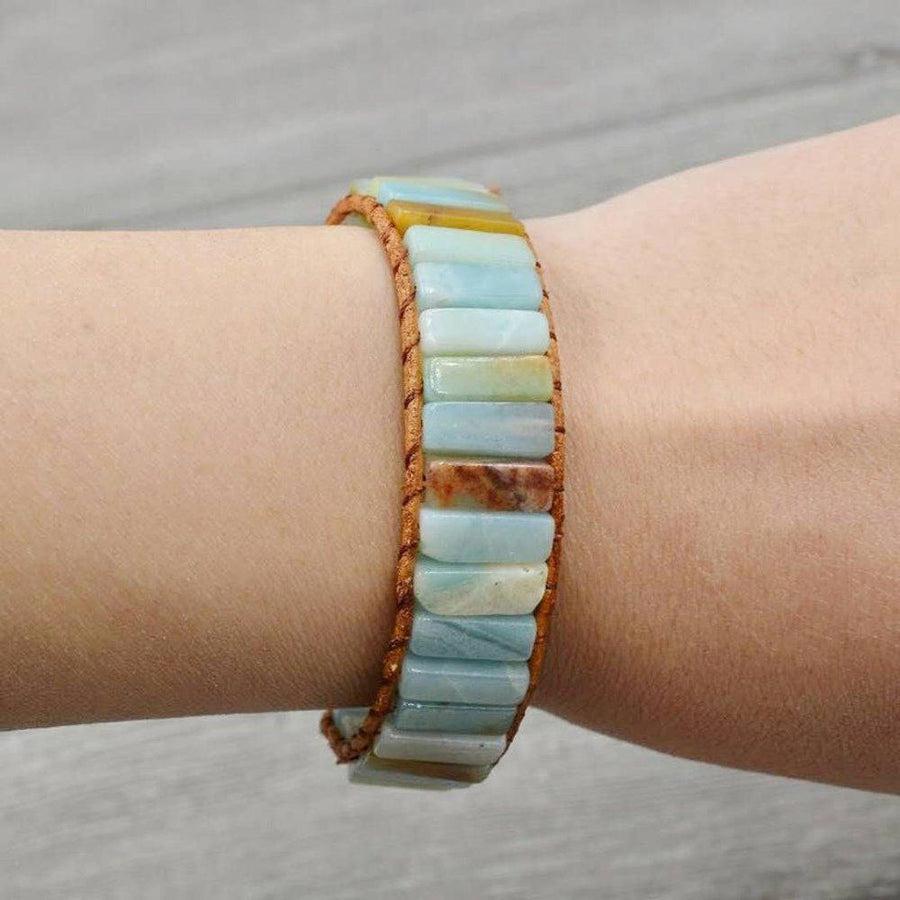 Bracelet «anti-stress» en Amazonite