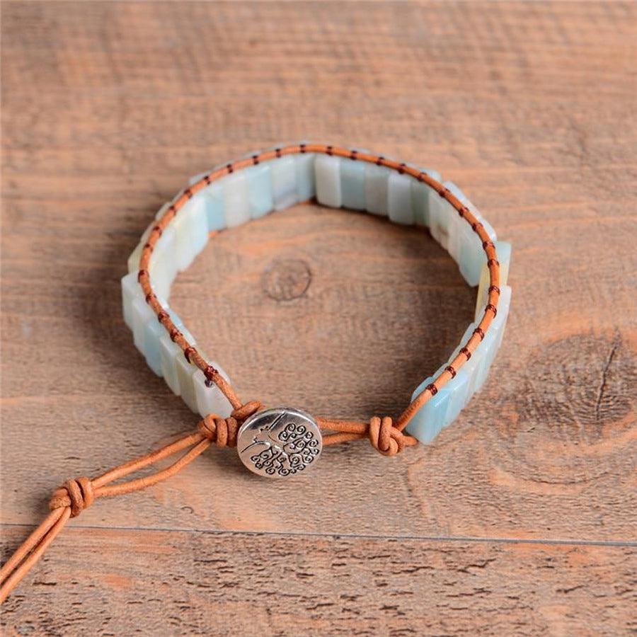 Bracelet «anti-stress» en Amazonite