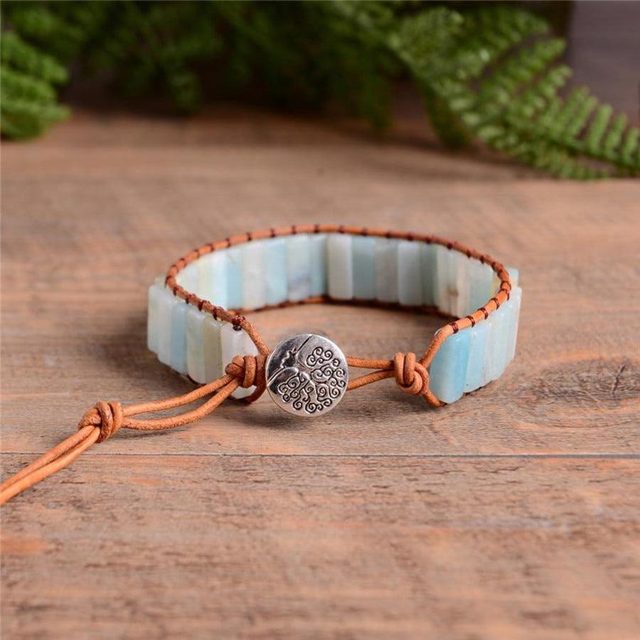 Bracelet «anti-stress» en Amazonite