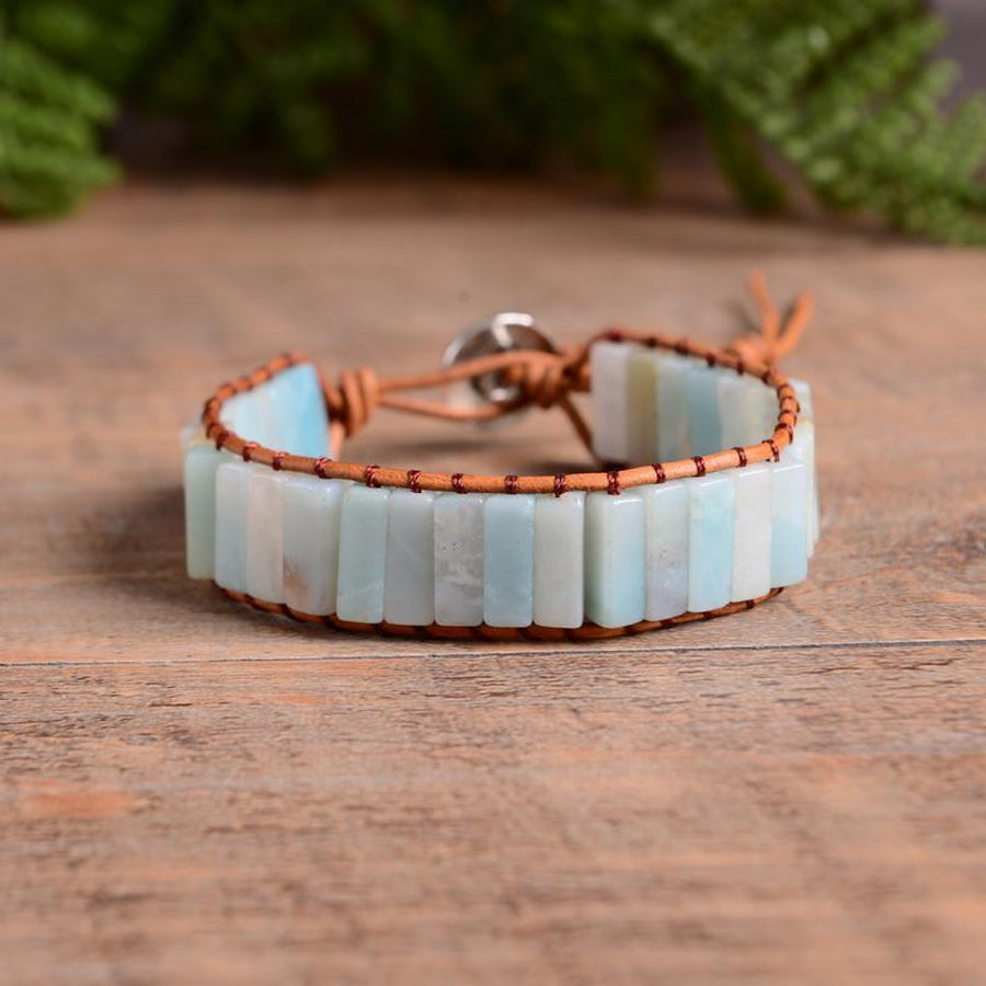 Bracelet «anti-stress» en Amazonite