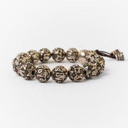 Bracelet Antique Tibétain en Argent Tibétain