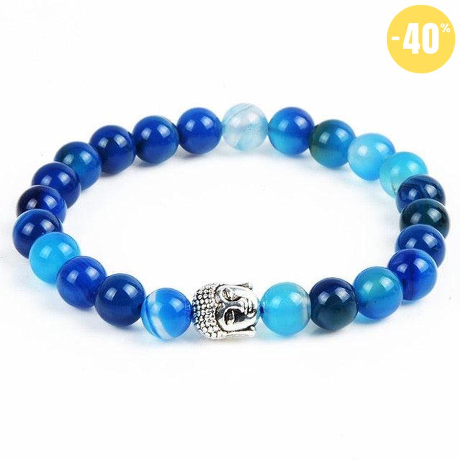Bracelet bouddha en pierres
