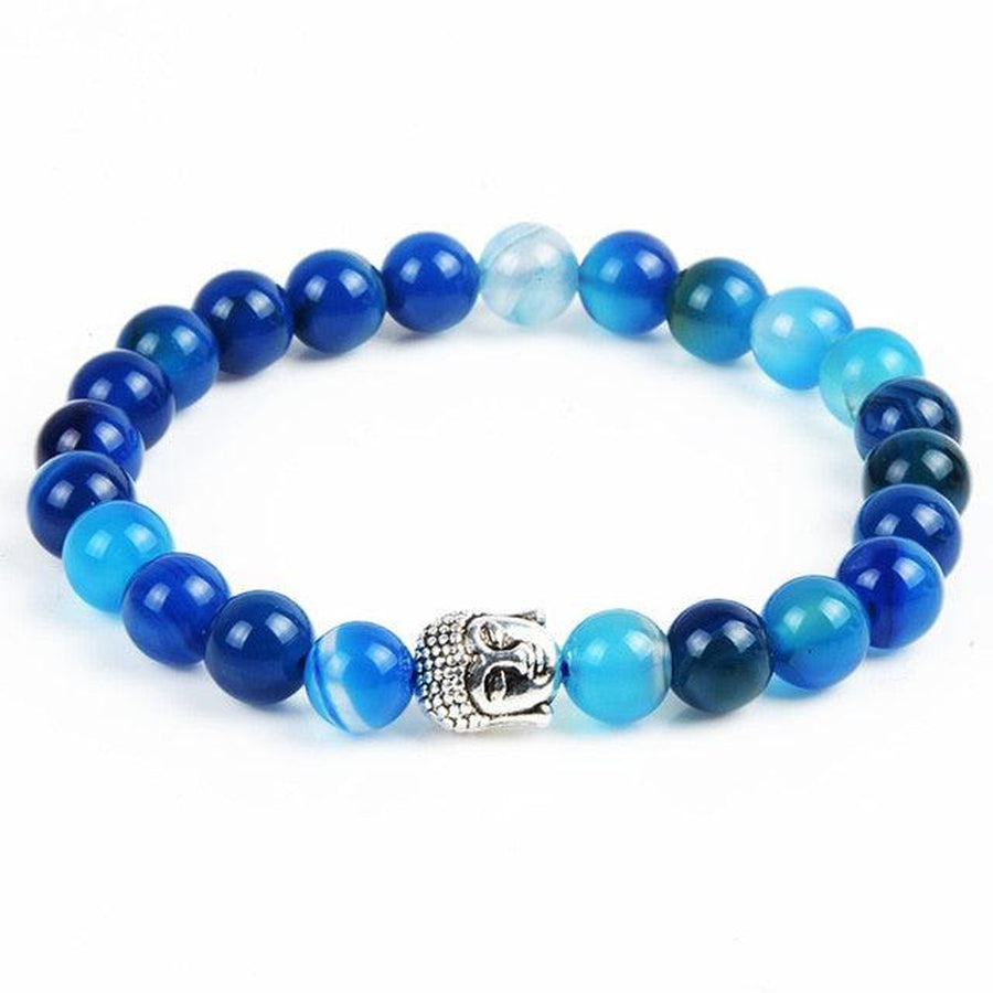 Bracelet bouddha en pierres