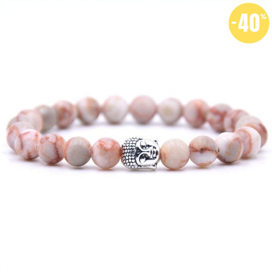 Bracelet bouddha en pierres