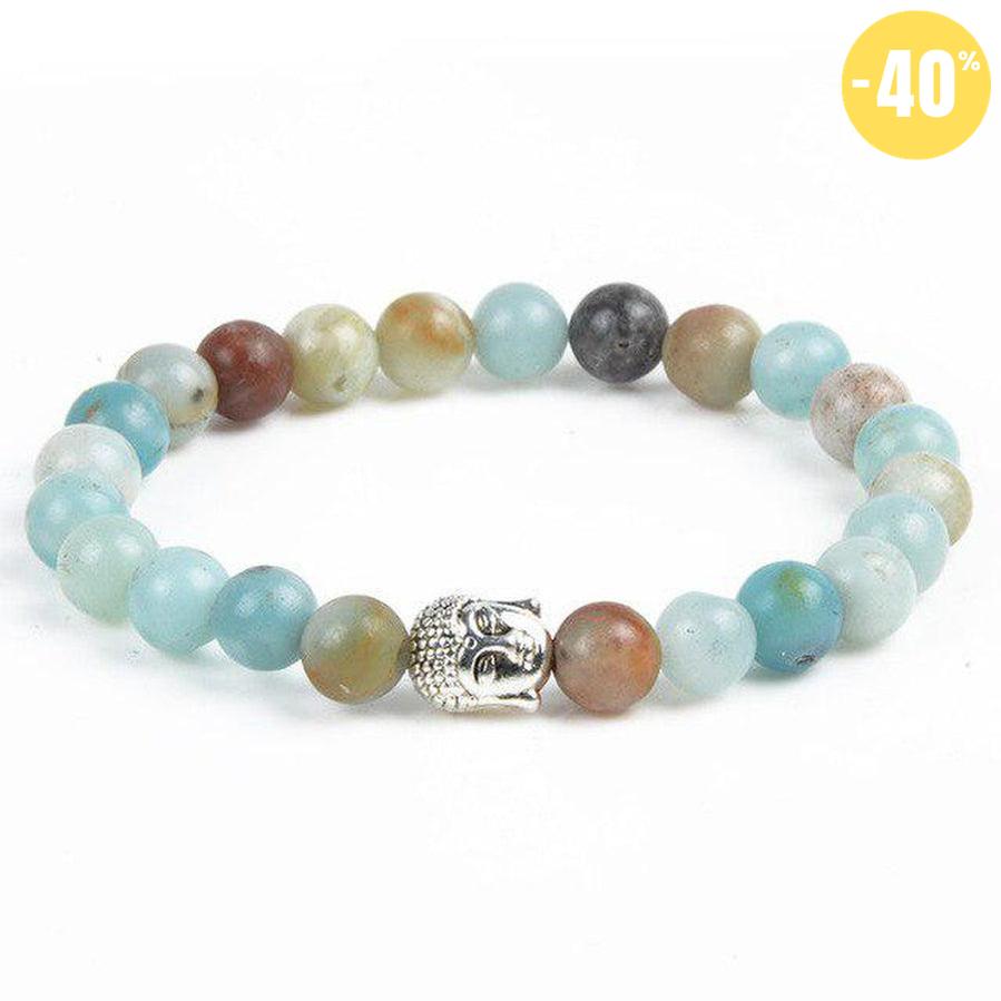 Bracelet bouddha en pierres